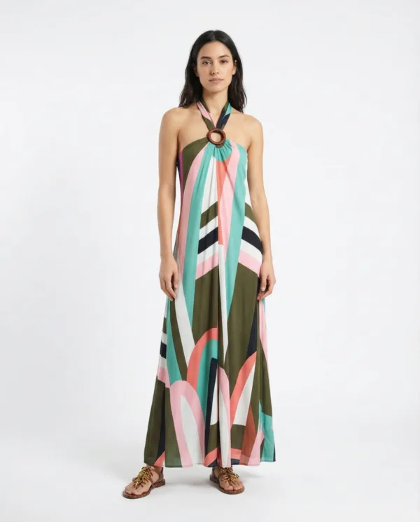 Vestido Estampado Guan Perea FABIA FLORENCIA 25V ESTAMPADO