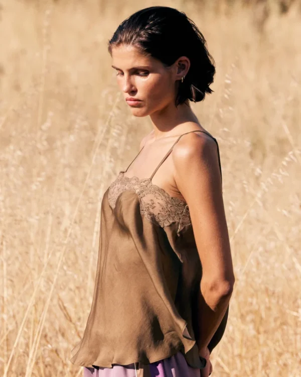 Top Mes Demoiselles MYSSI MARRON 26I - imagen 2
