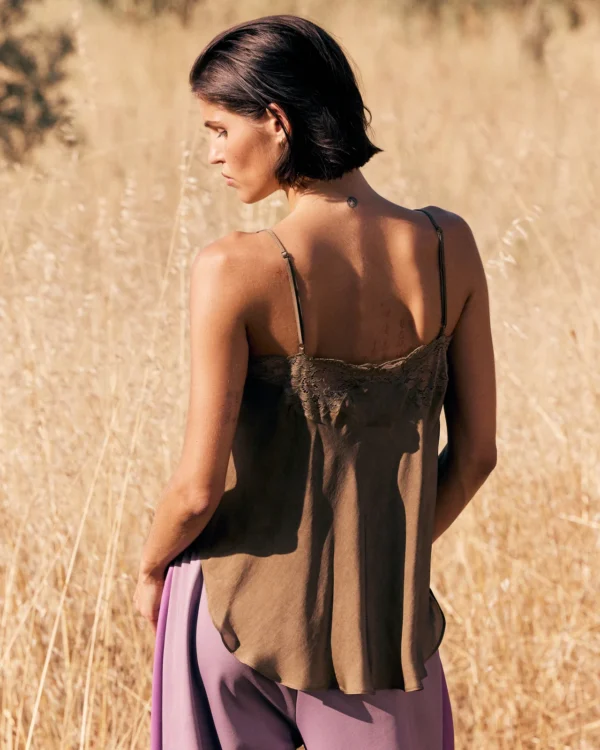 Top Mes Demoiselles MYSSI MARRON 26I - imagen 4