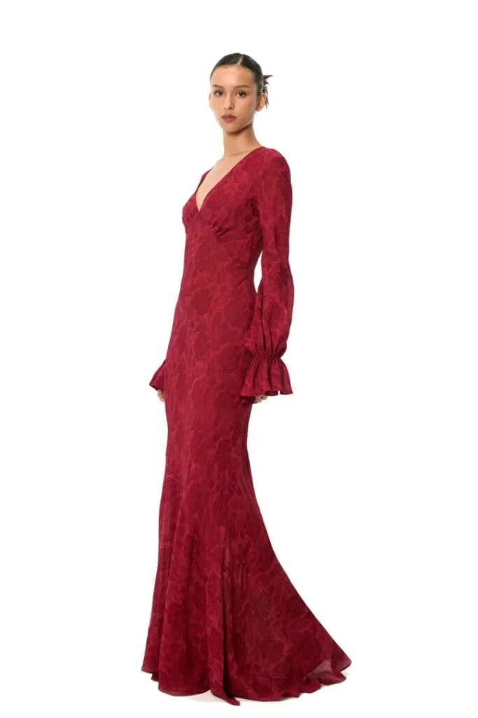 Vestido Granate Etxart Panno JAKAVIS DRESS 25 W GRANATE - imagen 2